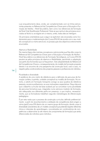 Efa Nivel Secundario - Orientação para a Acção