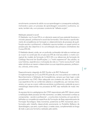 Efa Nivel Secundario - Orientação para a Acção