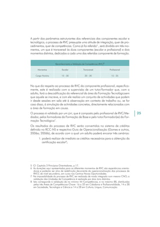 Efa Nivel Secundario - Orientação para a Acção