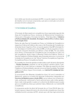 Efa Nivel Secundario - Orientação para a Acção