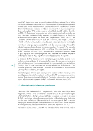 Efa Nivel Secundario - Orientação para a Acção