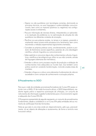 Efa Nivel Secundario - Orientação para a Acção