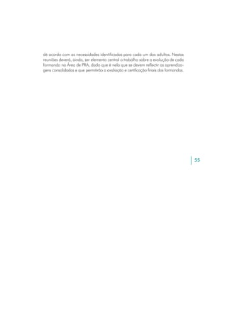 Efa Nivel Secundario - Orientação para a Acção