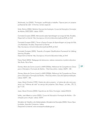 Efa Nivel Secundario - Orientação para a Acção