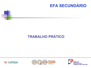 TRABALHO PRÁTICO EFA SECUNDÁRIO 