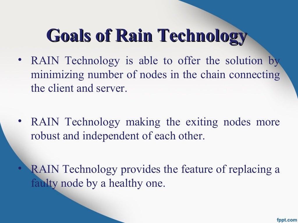 RAIN TECHNOLOGY