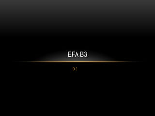 EFA B3
 D3
 