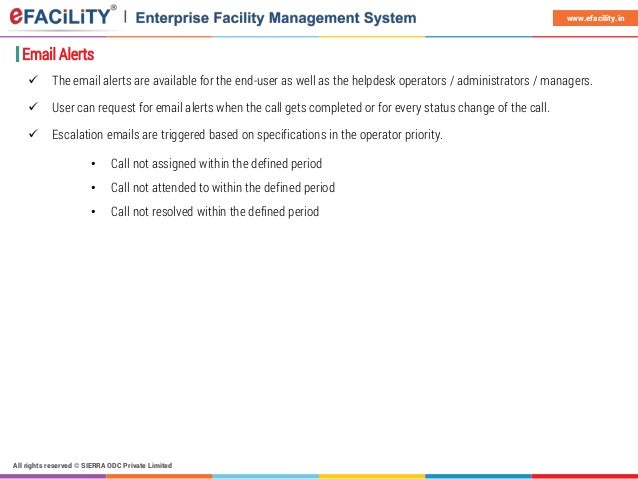 Efacility Helpdesk And Knowledge Base System