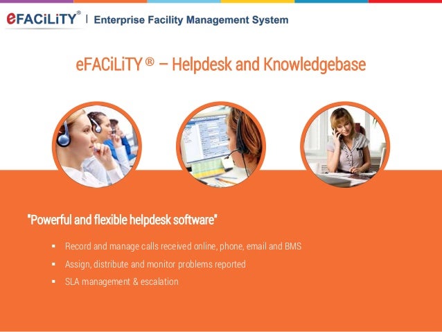Efacility Helpdesk And Knowledge Base System
