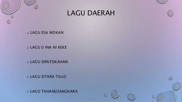 Pkwu Budaya Khas Sulawesi Utara