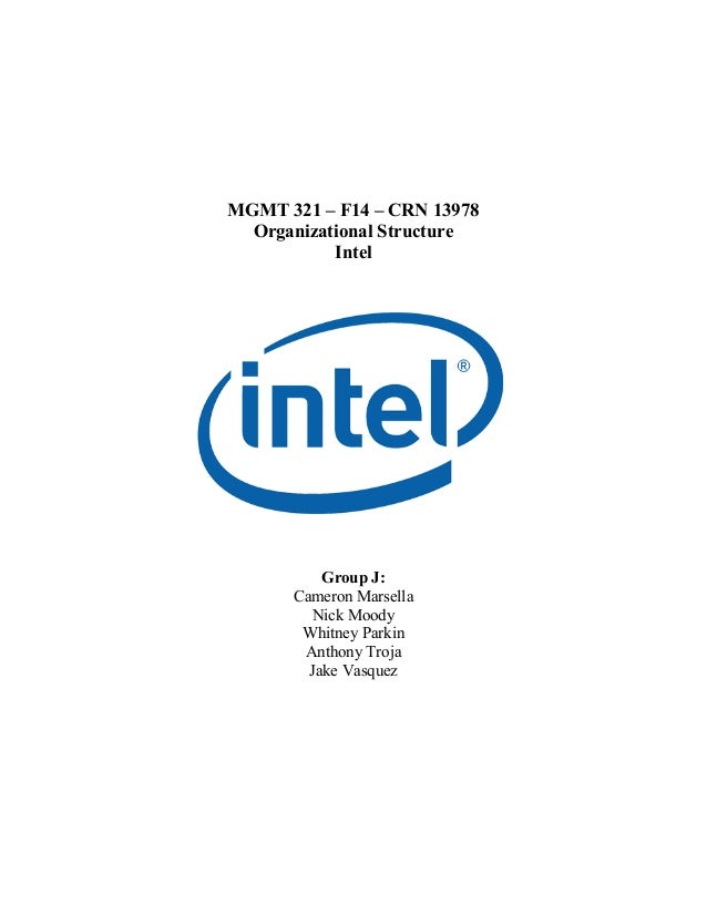 Intel Organizational Chart Pdf