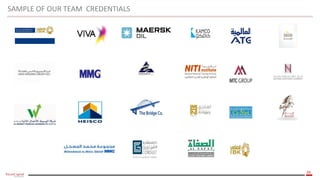 39
SAMPLE OF OUR TEAM CREDENTIALS
 