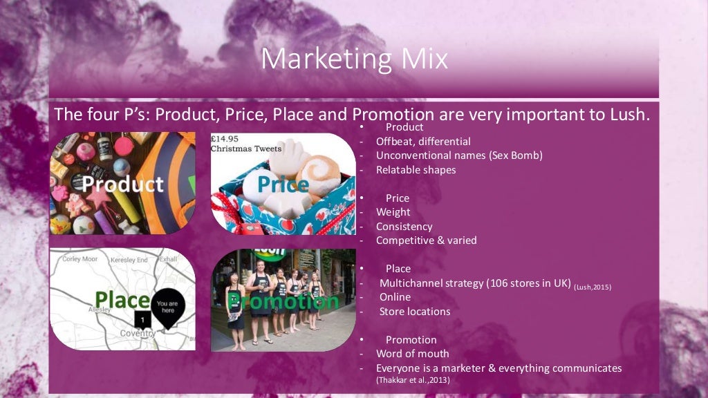 Lush personal selling image