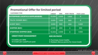 Trusted Logistics Partner
w w w . e m p t y f l e e t . c o m


 