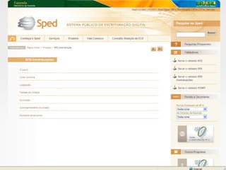 EFD-CONTRIBUIÇÕES – Códigos CST [Receitas]
 