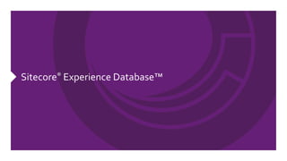Sitecore® Experience Database™
 