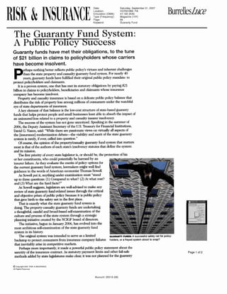 PublicPolicySuccessRiskInsurance2007