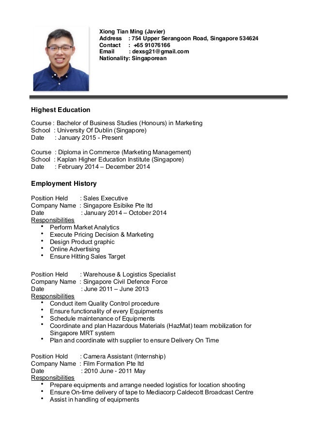 mrt resume