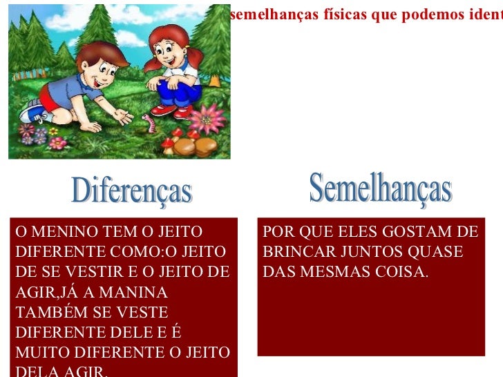 Que Semelhanças Você Observa Entre As Duas Imagens E Diferenças