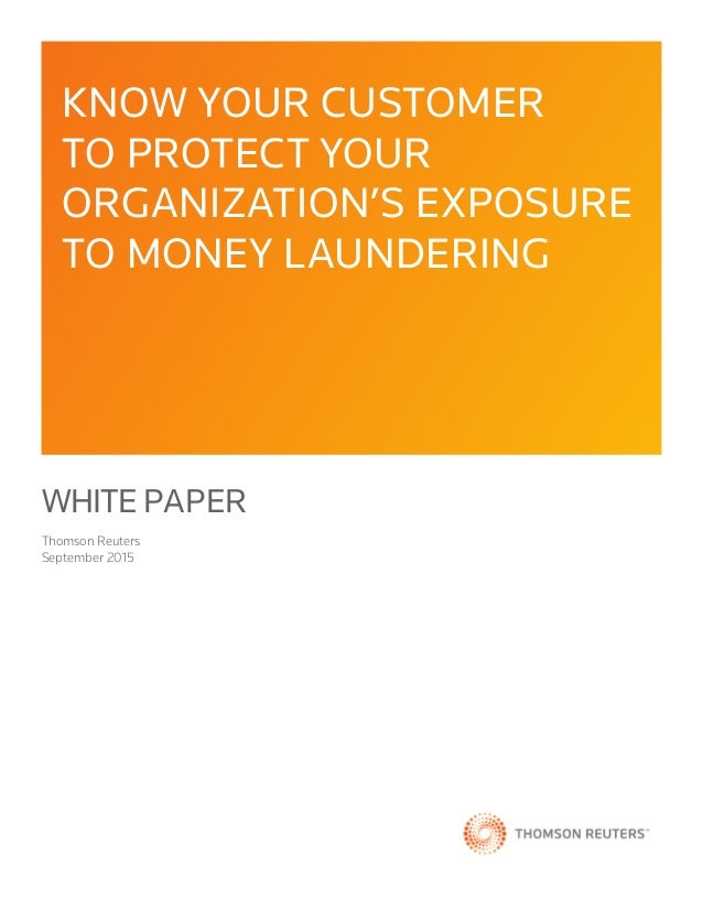 Money laundering master thesis
