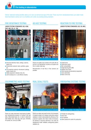 Efectis group brochure 2013 | PDF