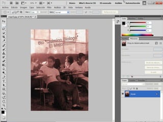 Efecto antiguo y de nieve