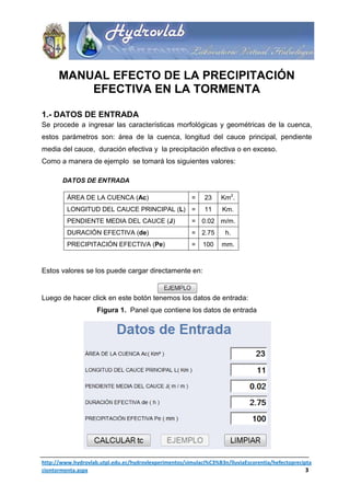 Efecto de la precipitación efectiva en la tormenta | PDF