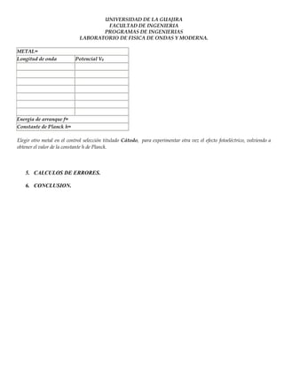 Efecto Fotoelectrico