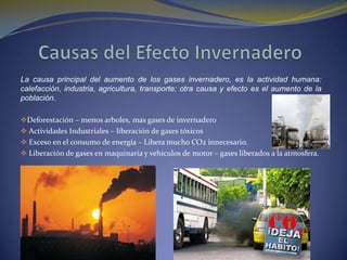 Dióxido de carbono (CO2 ) 