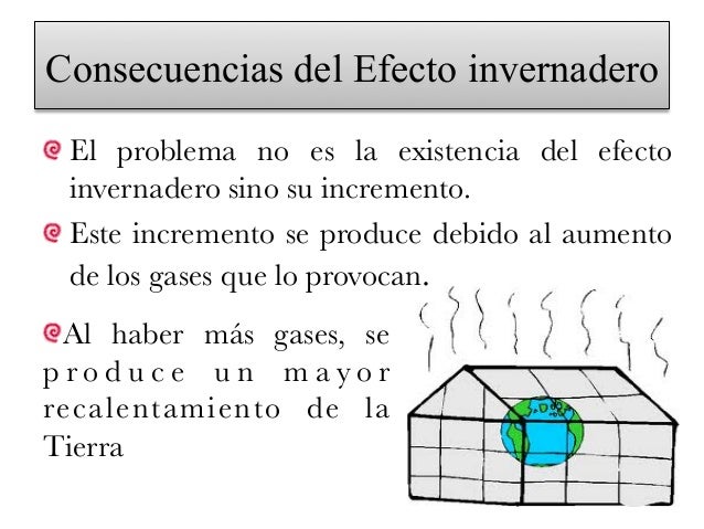 Efecto invernadero