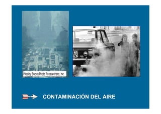 CONTAMINACIÓN DEL AIRE
 