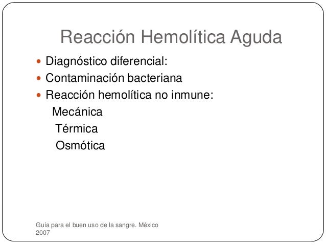 Guía para el uso clínico de la sangre Guía para el uso clínico de la sangre