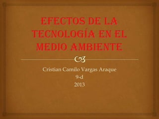 Cristian Camilo Vargas Araque
9-d
2013
 