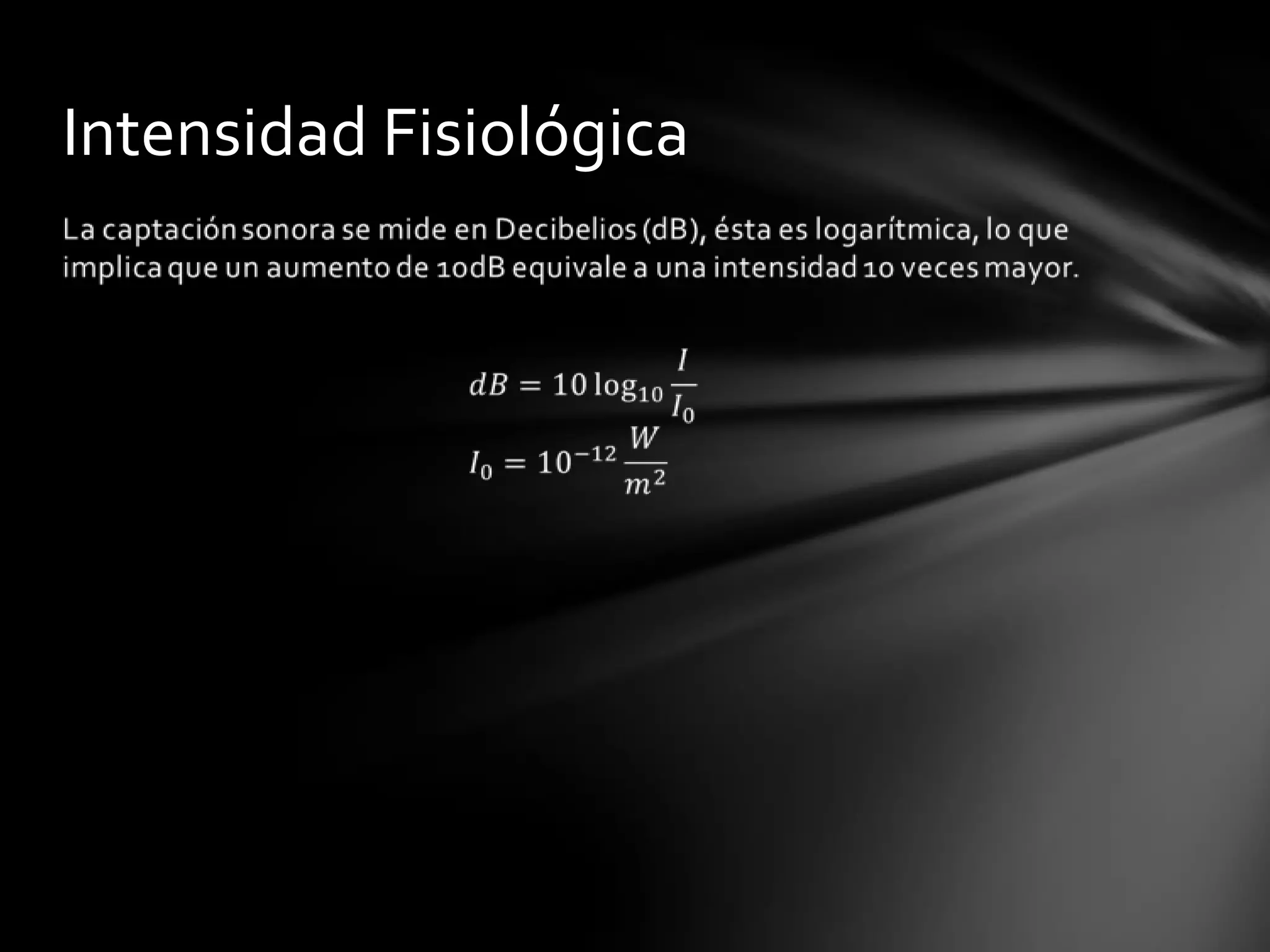 Intensidad Fisiológica

 