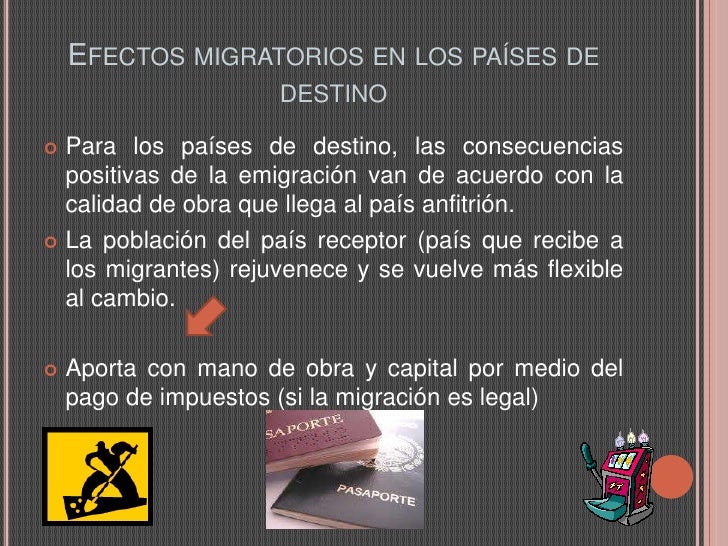 Impacto De La Inmigración En Los Países De Destino