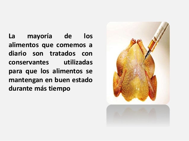 Listado de Conservantes Colorantes Aditivos y Edulcorantes