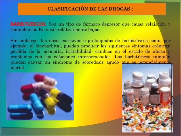 Efectos secundario de las drogas Efectos secundario de las drogas