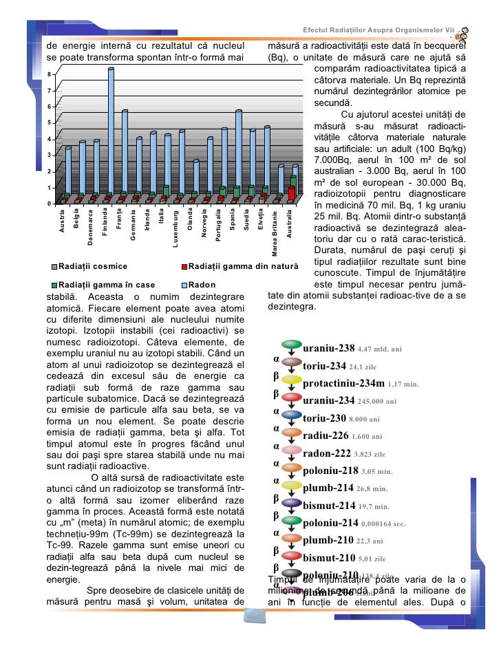 Efectul Radiatiilor Asupra Organismelor Vii