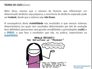 Caminhos da Ciência, Tecnologia e Sociedade (UTL) - Efeito Borboleta - Teoria do Caos e Epidemias