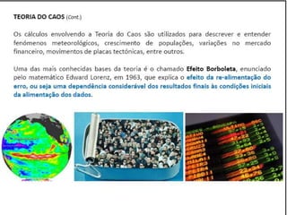 Caminhos da Ciência, Tecnologia e Sociedade (UTL) - Efeito Borboleta - Teoria do Caos e Epidemias