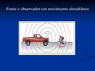 Fonte e observador em movimento simultâneo
 