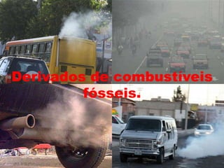 Derivados de combustíveis fósseis.