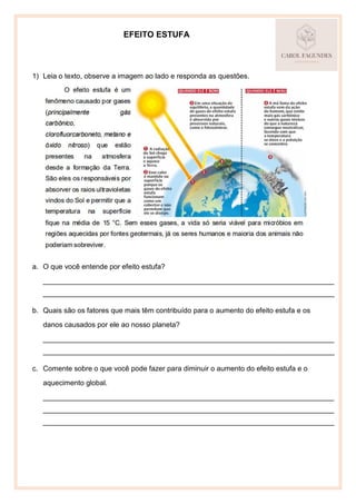 Efeito estufa | PDF