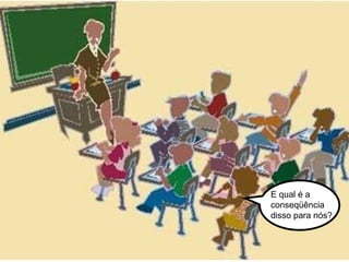 E qual é a  conseqüência  disso para nós? 