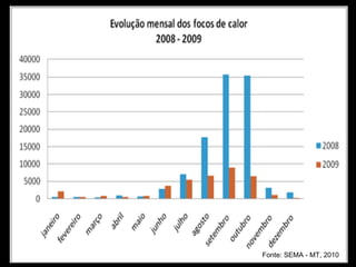 Fonte: SEMA - MT, 2010
 
