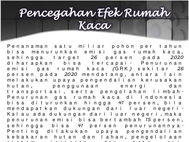 Efek Rumah Kaca