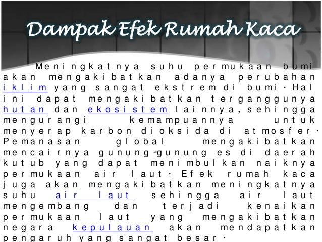 Efek Rumah Kaca