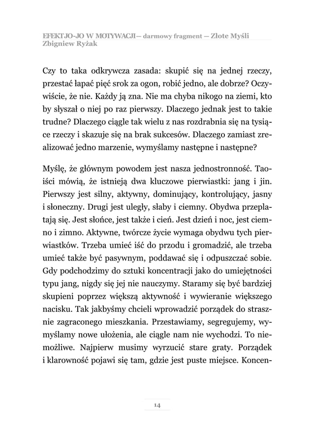 Efekt jo jo w motywacji PDF Efekt jo jo w motywacji PDF