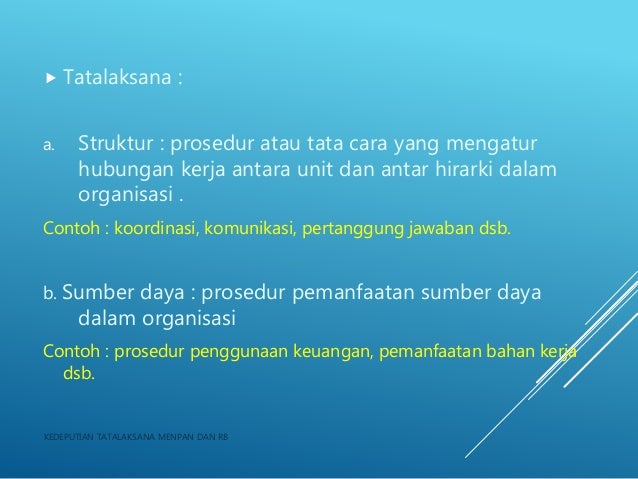 Efektivitas Tatalaksana Dalam Sektor Publikdi Daerah