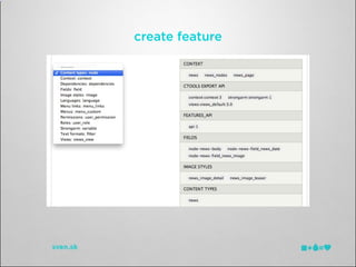 create feature
 